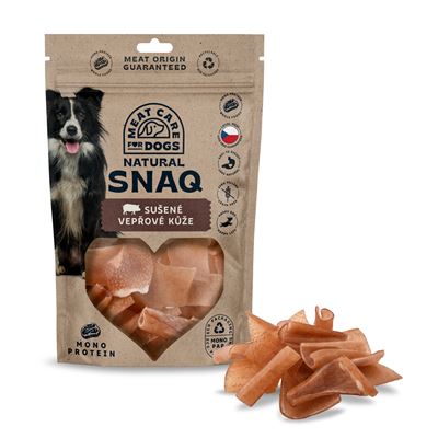 SNAQ Dog vepřová kůže sušená 100 g