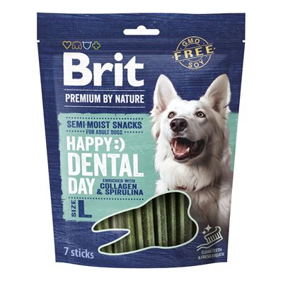Brit Premium by Nature Dental Snacks L pamlsky pro psy 250 g