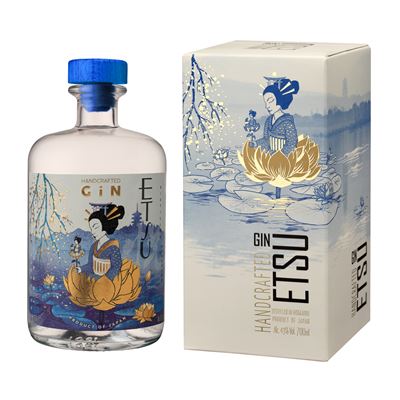 ETSU Japanese gin 43 % 6 x 700 ml