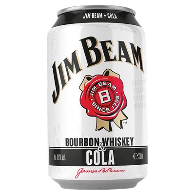 Jim Beam Ready To Drink 4,5 % 12 x 330 ml