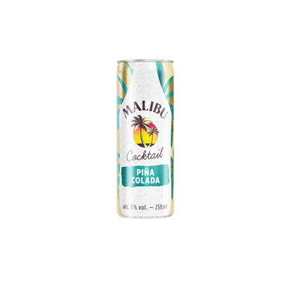 MALIBU Pina Colada Ready To Drink 5 % 12 x 250 ml