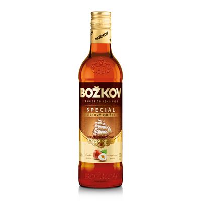 BOŽKOV Speciál lískový oříšek 30 % 500 ml