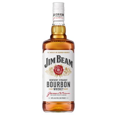 JIM BEAM White 40 % 1 l