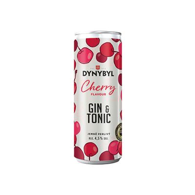 DYNYBYL Cherry/třešeň 4,5 % 12 x 250 ml