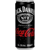 JACK DANIEL'S & Coke 5 % 12 x 330 ml