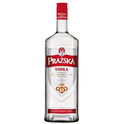 PRAŽSKÁ vodka 37,5% 6 x 1 l