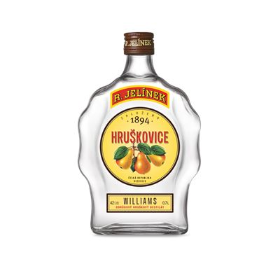 R. JELÍNEK Hruškovice Williams budík 42% 6 x 700 ml