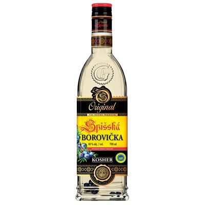 Spišská Borovička Kosher 40 % 6 x 700 ml