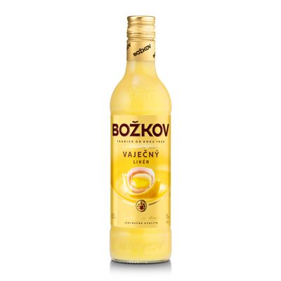 BOŽKOV Vaječný likér 15 % 15 x 500 ml