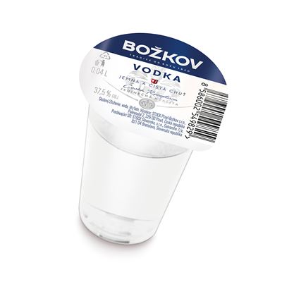 BOŽKOV Vodka 37,5 % 12 x (20 x 40 ml)