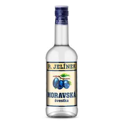 R. JELÍNEK Moravská švestka 38 % 12 x 500 ml