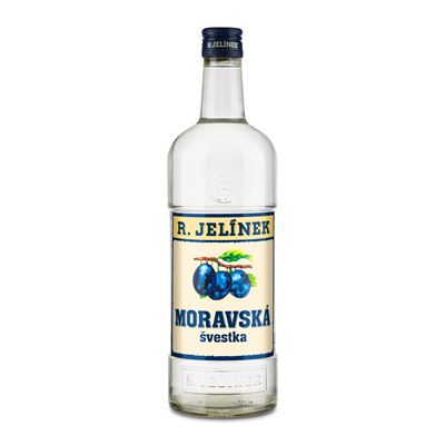 R. JELÍNEK Moravská švestka 38% 8 x 1 l