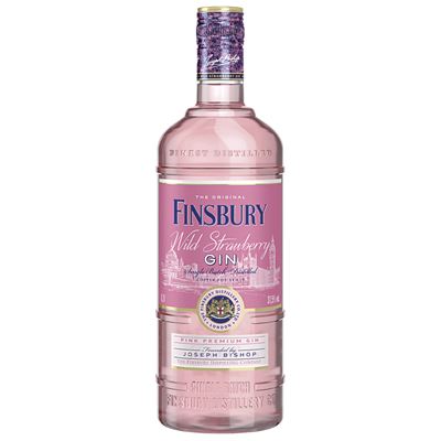 FINSBURY Strawberry/jahoda Gin 37,5 % 1 l