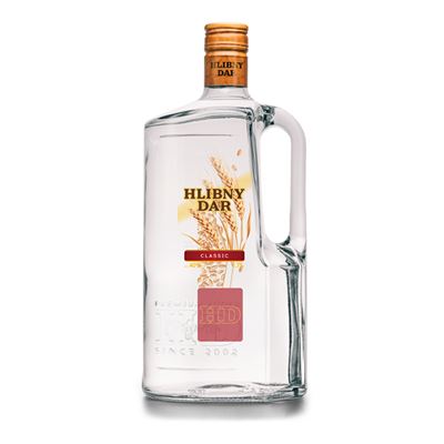 Vodka Hlibny Dar Classic 40 % 1,75 l