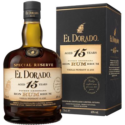 EL DORADO 15 yo 43 % 700 ml