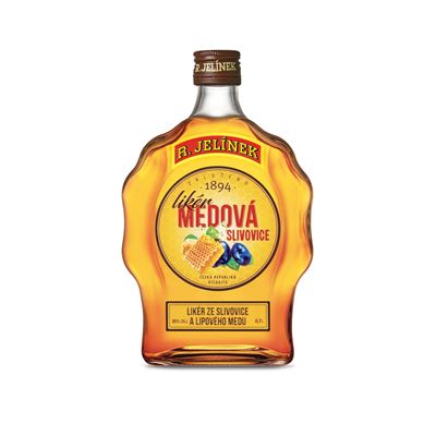 R. JELÍNEK Medová slivovice 35 % budík 700 ml