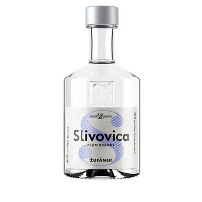 ŽUFÁNEK Slivovica 50 % 25 x 100 ml
