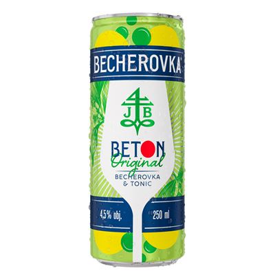 BECHEROVKA Beton Original 4,5 % 6 x 250 ml