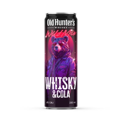 STARÁ MYSLIVECKÁ Old Hunter's Whisky & Cola 6 % 24 x 250 ml