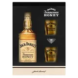 JACK DANIEL'S Honey 35 % 700 ml + sklo 2 ks