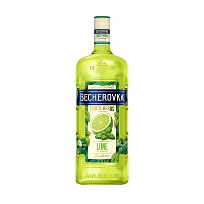 BECHEROVKA Lime Basil/limetka bazalka 20 % 1 l