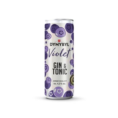 DYNYBYL Violet Gin & Tonic 4,5 % 12 x 250 ml
