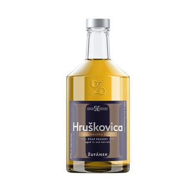 ŽUFÁNEK Hruškovica Pear dub 40 % 500 ml
