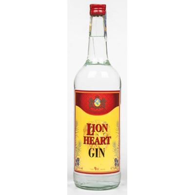 LION HEART Gin 37,5 % 6 x 1 l