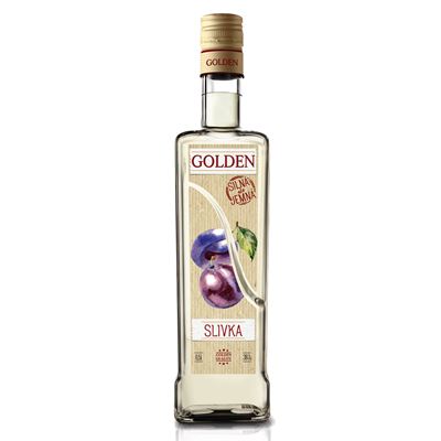 GOLDEN Slivka 38 % 500 ml