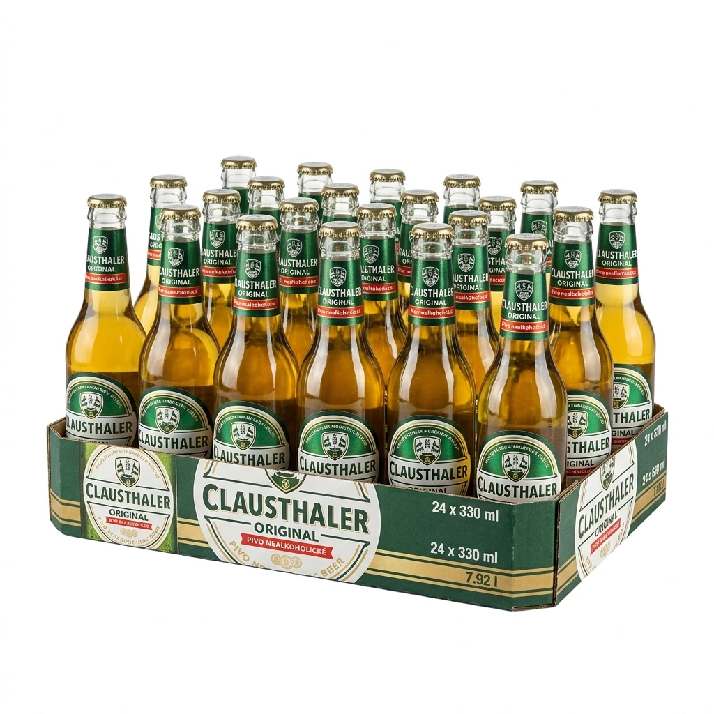 CLAUSTHALER Original Pivo nealkoholické 24 x 330 ml