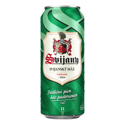 Svijany Svijanský Máz 11°světlý ležák 6 x 500 ml plech