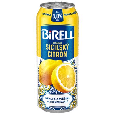 BIRELL Sicilský citrón 6 x 500 ml plech multipack