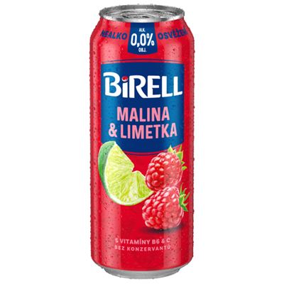 BIRELL Active Malina limeta 6 x 500 ml plech multipack