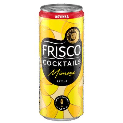 FRISCO Mimosa 4 x 330 ml plech multipack