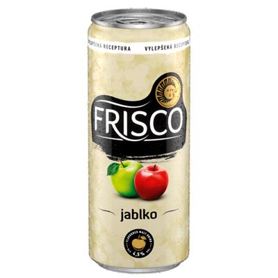 FRISCO Jablko 4 x 330 ml plech multipack