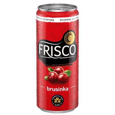 FRISCO Brusinka 4 x 330 ml plech multipack