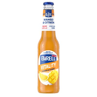 BIRELL Mango/citron 24 x 330 ml vratná láhev