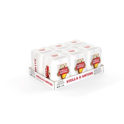 STELLA ARTOIS Světlý ležák pivo 24 x 500 ml plech