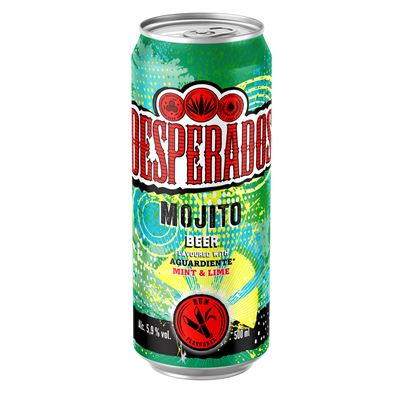 DESPERADOS Mojito Beer 24 x 500 ml