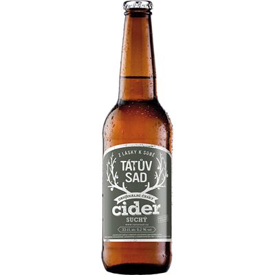 TÁTŮV SAD Cider suchý 330 ml