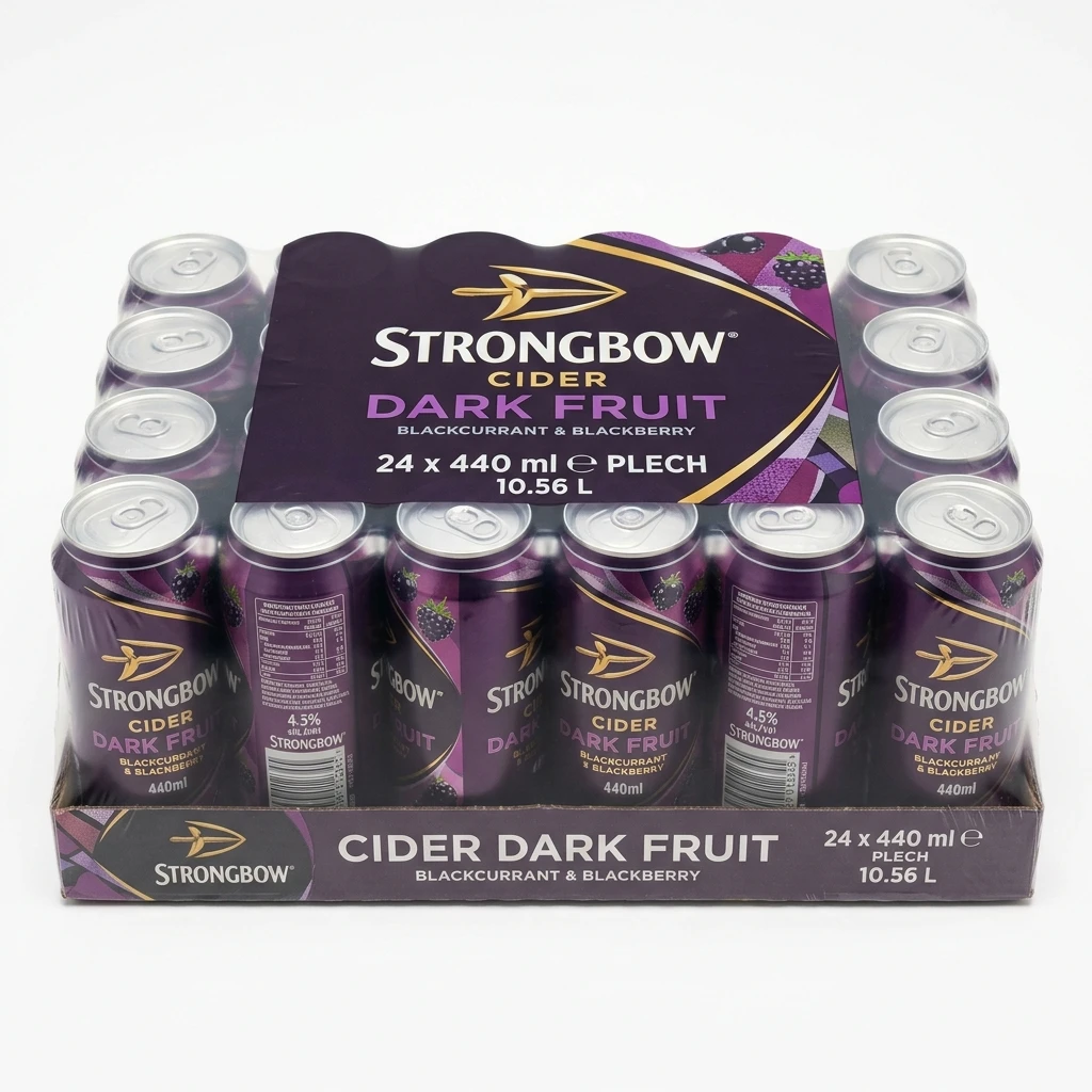 STRONGBOW Cider Dark Fruit 24 x 440 ml plech