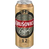 KRUŠOVICE Pivo světlý ležák 12° 24 x 500 ml plech