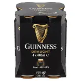 GUINNESS Pivo Draught 4 x 440 ml