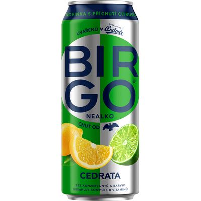 BIRGO Cedrata nealkoholický nápoj 4 x 500 ml