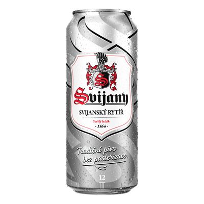 Svijany Svijanský Rytíř 12°světlý ležák 6 x 500 ml plech