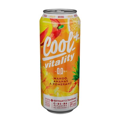 Cool Vitality 4 x 500 ml plech