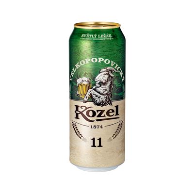 VELKOPOPOVICKÝ Kozel Pivo 11° 6 x 500 ml plech