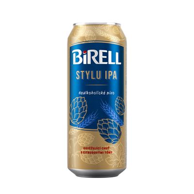BIRELL IPA 6 x 500 ml plech