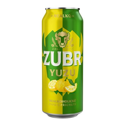 Zubr Yuzu 4 x 500 ml plech