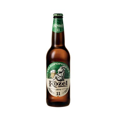 VELKOPOPOVICKÝ Kozel Pivo Ležák světlý 11° 20 x 500 ml vratná láhev